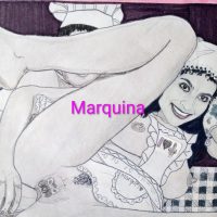 Marquina Portrait Monocromatic 
