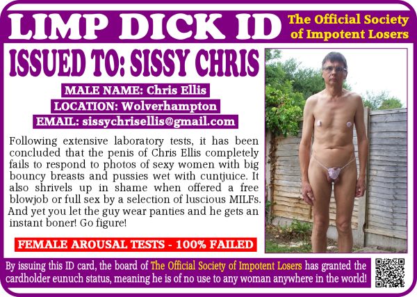 LIMP DICK ID CARD