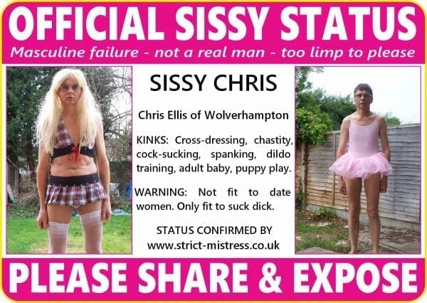 chris ellis – Official Sissy Status